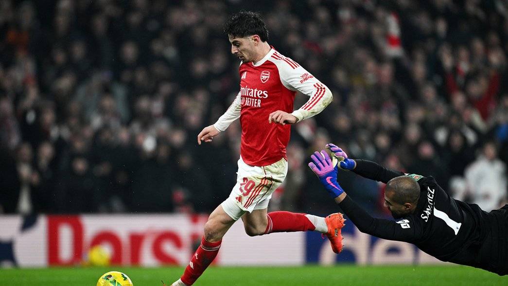 联赛杯-哈弗茨弑旧主 阿森纳总分4-2双杀切尔西进决赛